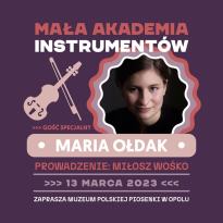 Mała Akademia Instrumentów w Muzeum Polskiej Piosenki