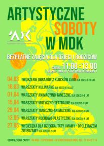 ARTYSTYCZNE SOBOTY W MDK