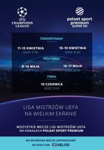 Liga Mistrzów UEFA: Ćwierćfinał 18.04