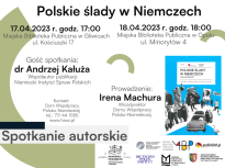 Polskie ślady w Niemczech - spotkanie z drem Andrzejem Kałużą