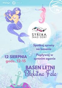 Pływaj z syrenami - Basen "Błekitna Fala"