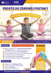Dzień otwarty "Prosto do zdrowej postawy. Profilaktyka wad postawy"