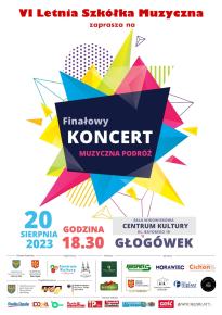 Koncert finałowy VI Letniej Szkółki Muzycznej w Głogówku