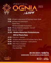 XII edycja Festiwalu Ognia i Wody