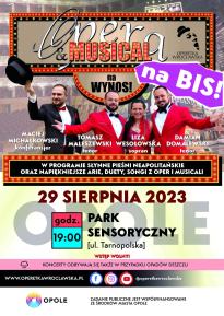 Koncert Opera&Musical na WYNOS w Parku Sensorycznym