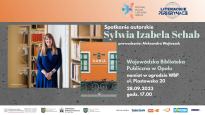 Spotkanie z Sylwią Izabelą Schab: "Dania. Tu mieszka spokój"