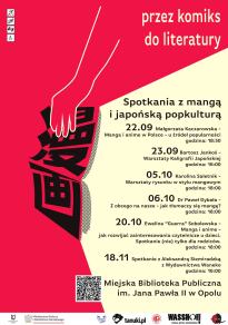 Warsztaty rysunku w stylu mangowym z Karoliną Saletnik - "Przez komiks do literatury" 