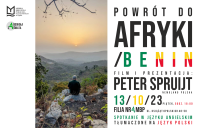 Powrót do Afryki. Benin - spotkanie podróżnicze z Peterem Spruijtem