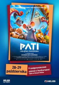 PATI i klątwa Posejdona. Przedpremierowe seanse z konkursami 28 - 29 października