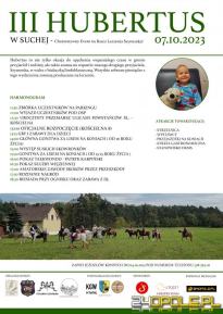 III Hubertus w Suchej - z pomocą 3 letniemu Szymonkowi