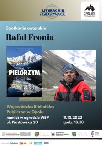 SPOTKANIE AUTORSKIE Z RAFAŁEM FRONIĄ