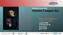 Spotkanie autorskie z Joanną Lamparską