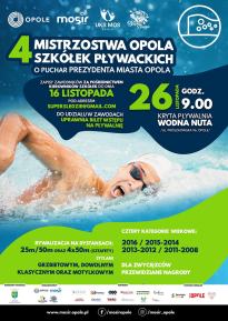 4 Mistrzostwa Opola Szkółek Pływackich o Puchar Prezydenta Miasta Opola