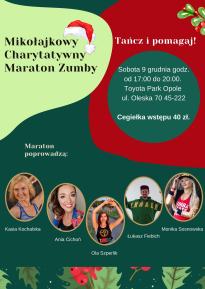 Mikołajkowy Charytatywny Maraton Zumby