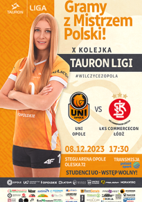 UNI OPOLE VS COMMERCECON ŁÓDŹ