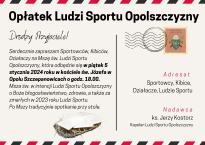 Opłatek Ludzi Sportu Opolszczyzny 