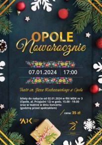 Koncert noworoczny Zespołu Pieśni i Tańca OPOLE