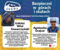 "Bezpieczni w górach i skałkach" - Warsztat: "Zimowe wyposażenie turysty i wspinacza"