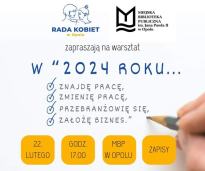 "W 2024 roku znajdę pracę/ zmienię pracę/ przebranżowię się/ założę biznes." 