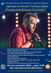 Koncert "Przepowiedziane Gwiazdy" Tomasz Zdyba 