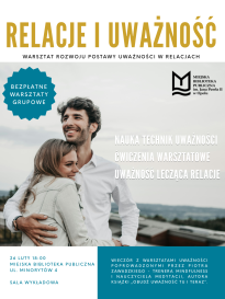 Relacja i Uważność - bezpłatne warsztaty z Piotrem Zawadzkim