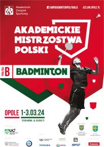 Półfinał B Akademickich Mistrzostw Polski w badmintonie