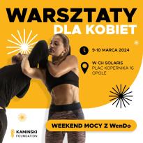 Weekend Mocy z WenDo - bezpłatne warsztaty dla kobiet
