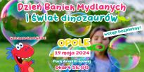 Dzień Baniek Mydlanych ze Smokiem Edziem w Parku na osiedlu AK