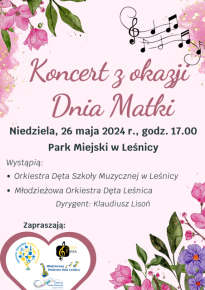 LEŚNICA | KONCERT Z OKAZJI DNIA MATKI