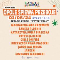 Koncert "Opole śpiewa przeboje" - Wydarzenia okołofestiwalowe 2024