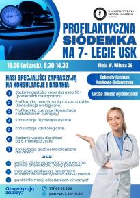 Akcja profilaktyczna na 7-lecie działalności USK