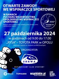 Puchar Województwa Opolskiego we Wspinaczce Sportowej 2024 w Toyota Park