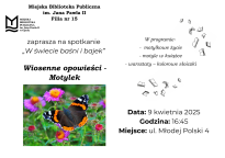 W świecie baśni i bajek - Wiosenne opowieści - Motylek