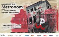 Koncert zespołu Metronom z okazji 81. rocznicy wybuchu Powstania Warszawskiego w Miejskiej Bibliotece Publicznej