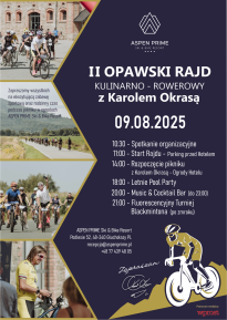 GŁUCHOŁAZY | RAJD KULINARNO-ROWEROWY Z KAROLEM OKRASĄ
