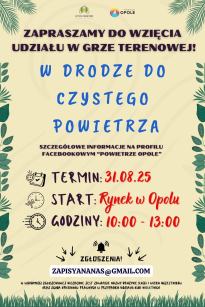 Gra terenowa "W drodze do czystego powietrza" na Rynku