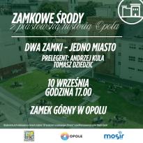 Wykład "Dwa Zamki - Jedno Miasto" na Zamku Górnym