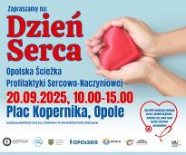 Dzień Serca: czwarta edycja Opolskiej Ścieżki Profilaktyki Sercowo-Naczyniowej na Placu Kopernika
