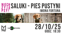 "Saluki - pies pustyni" - spotkanie z Iwoną Fortuną