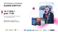 Spotkanie autorskie ze Sławkiem Gortychem w Wojewódzkiej Bibliotece Publicznej