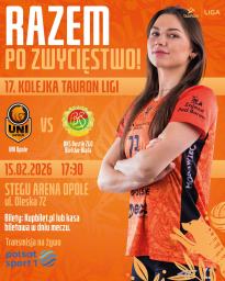 Mecz: UNI Opole SA - BKS Bostik ZGO Bielsko-Biała w Stegu Arenie