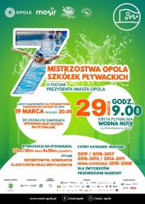 7. Mistrzostwa Opola Szkółek Pływackich o Puchar Prezydenta Miasta Opole