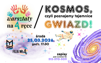 KOSMOS, czyli poznajemy tajemnice GWIAZD! // Warsztaty na 4 ręce