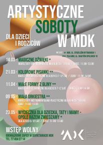 Artystyczne soboty w Filii nr 1 MDK